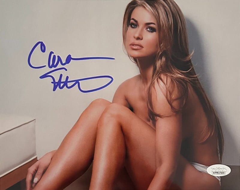 Carmen Electra Autographed Signed  8x10 Photo JSA Authenticated 5
