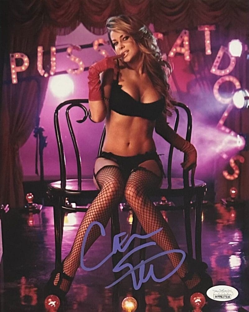 Carmen Electra Autographed Signed  8x10 Photo JSA Authenticated 3