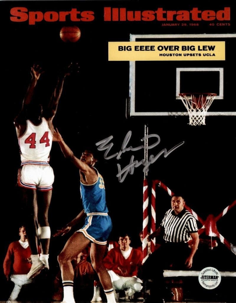 Elvin Hayes Houston Game of the Century 8x10 Photo FSG Authenticated 2