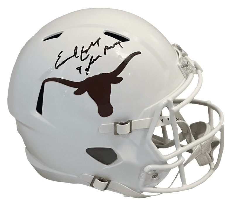 Earl Campbell Signed Tyler Rose Full Size Texas Longhorns Helmet JSA #/100