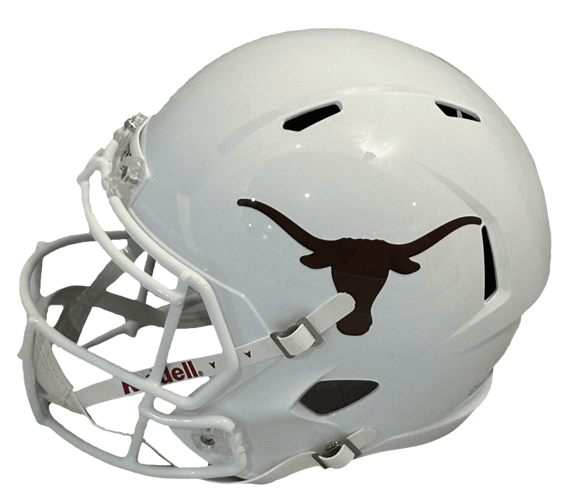 Earl Campbell Signed Tyler Rose Full Size Texas Longhorns Helmet JSA #/100 - Image 3