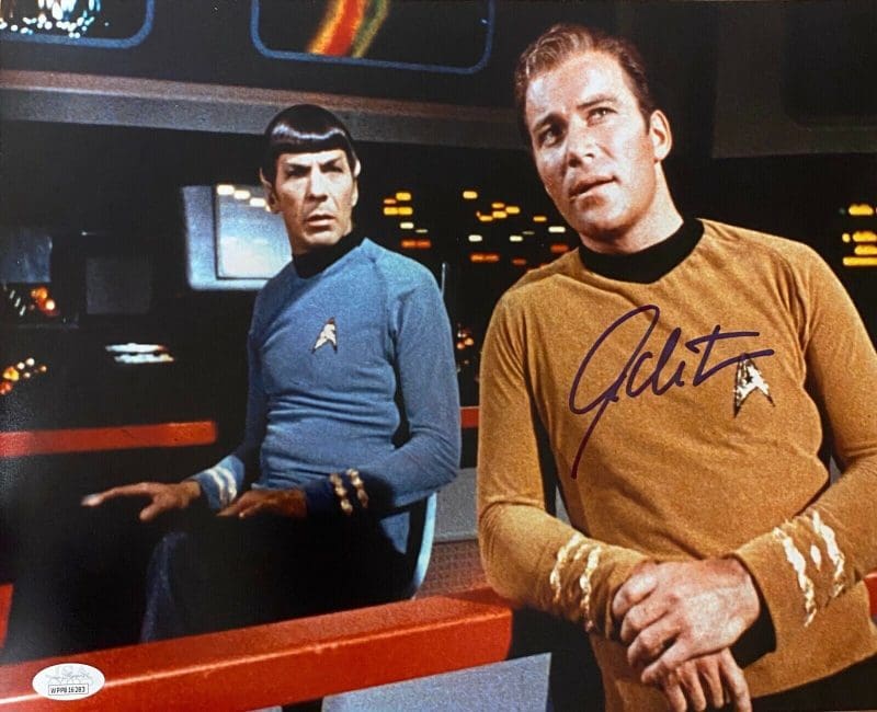 William Shatner Star Trek Signed Autographed 11x14 Photo JSA Authenticated 12
