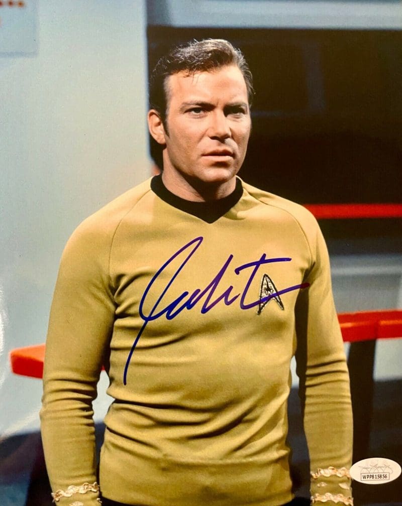 William Shatner Star Trek Signed Autographed 8x10 Photo JSA Authenticated 13