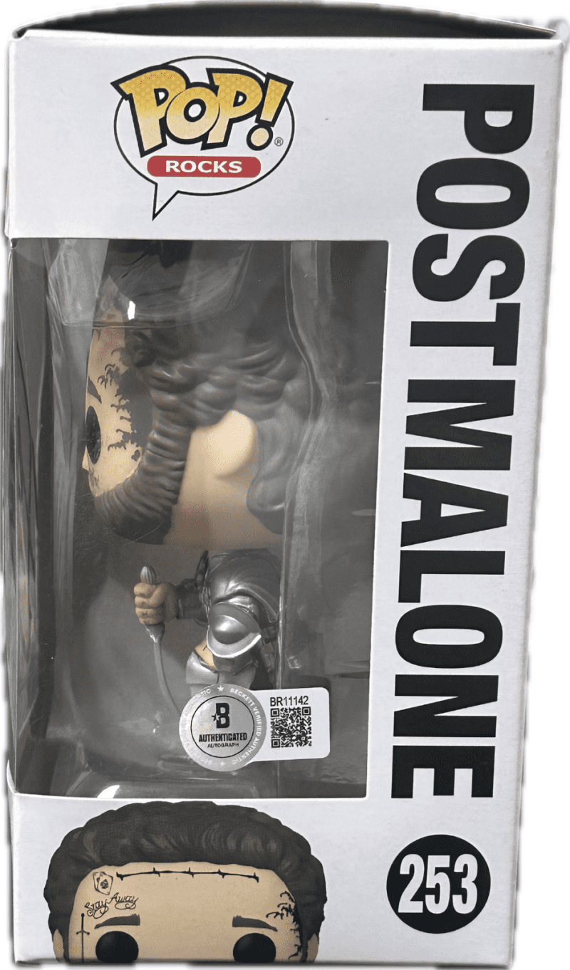 Post Malone Signed Autographed Funko POP Figure 253 Beckett - Image 6