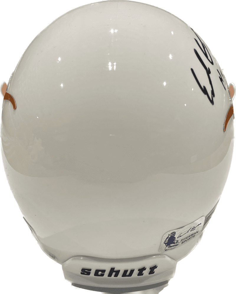 Earl Campbell Signed Univ. of Texas Mini Helmet Earl Campbell Exclusive Authen - Image 2