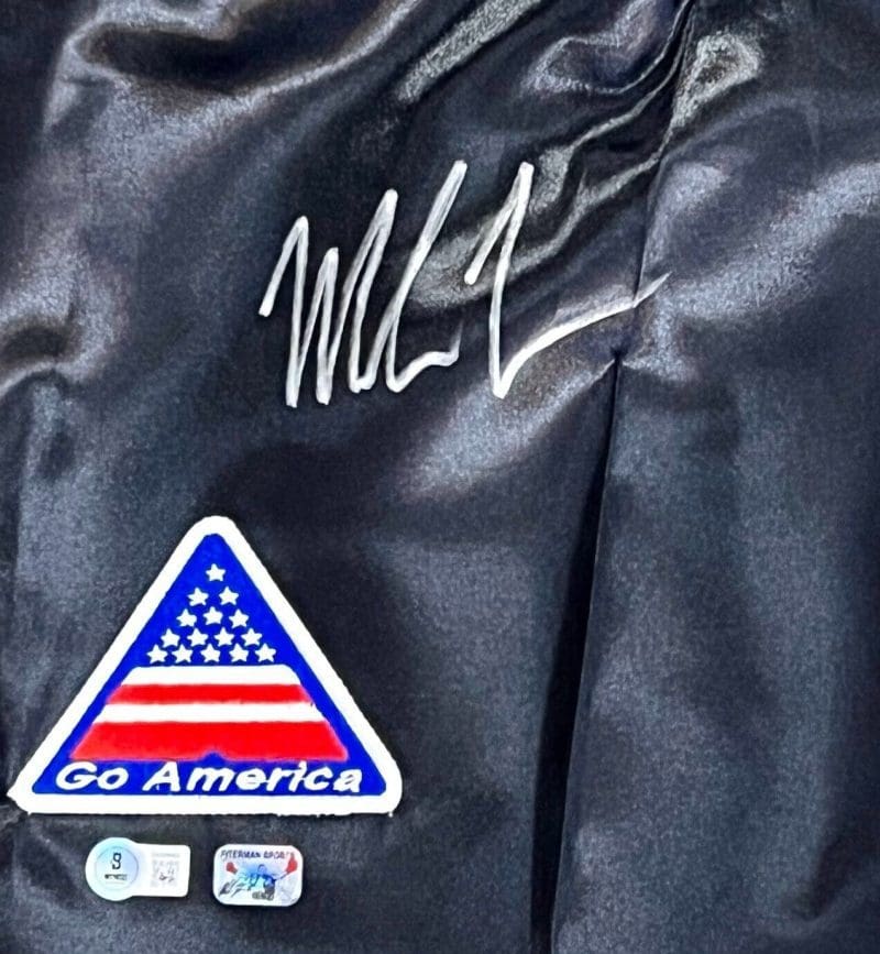 Mike Tyson Autographed Signed Boxing Trunks Beckett & Tyson Hologram Authentic - Image 3