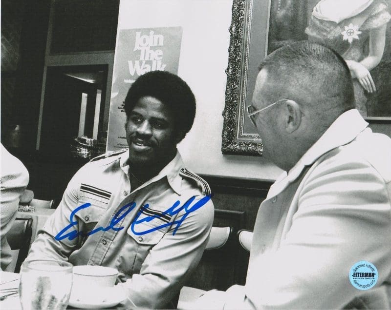 Earl Campbell Houston Oilers Signed Autographed 8x10 Phot FSG Authentic 14
