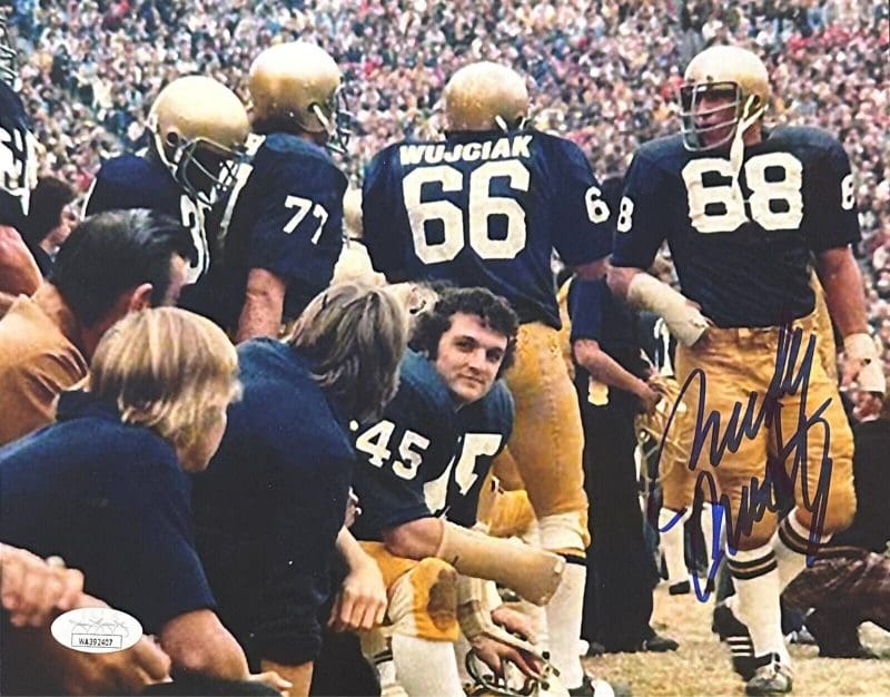 Rudy Ruettiger Signed Autographed 8x10 Photo JSA Authentication #3