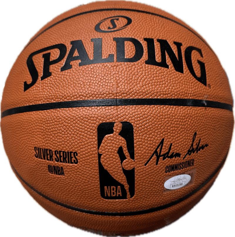 Clyde Drexler Signed Autographed Basketball JSA Authenticated HOF 04 B - Image 2