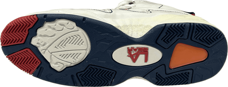 Karl Malone Signed Player Issue LA Gear USA Shoes JSA From Malone's Collection - Image 15