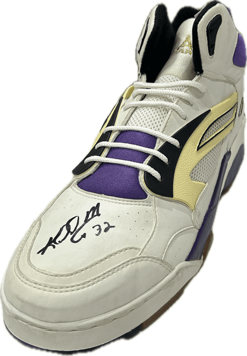 Karl Malone Signed Player Issue LA Gear JSA From Malone's Collection