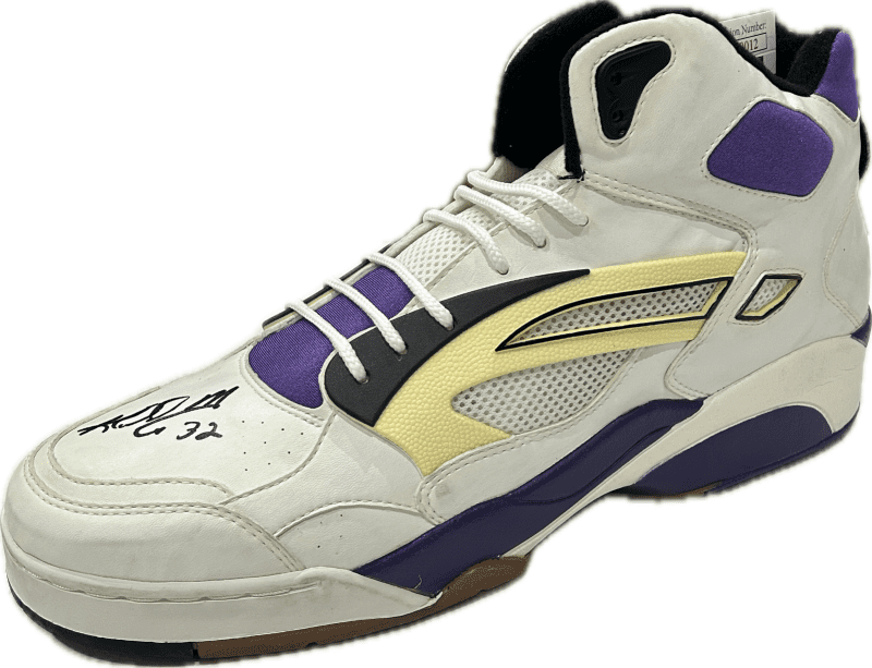 Karl Malone Signed Player Issue LA Gear JSA From Malone's Collection - Image 2