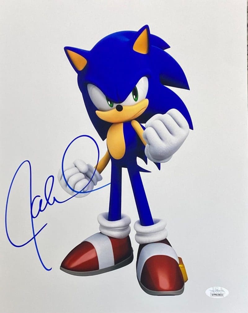 Jaleel White SONIC Autographed Signed  11x14 Photo JSA Authenticated
