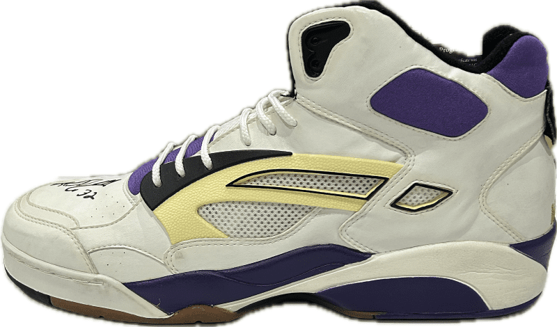 Karl Malone Signed Player Issue LA Gear JSA From Malone's Collection - Image 4