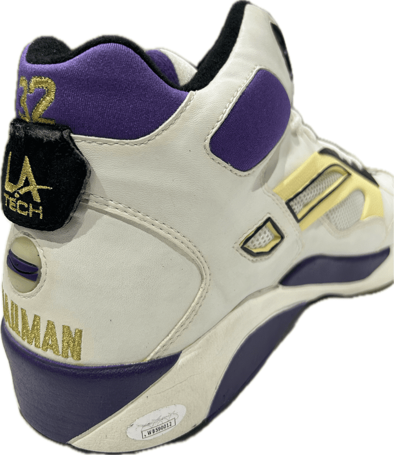 Karl Malone Signed Player Issue LA Gear JSA From Malone's Collection - Image 7