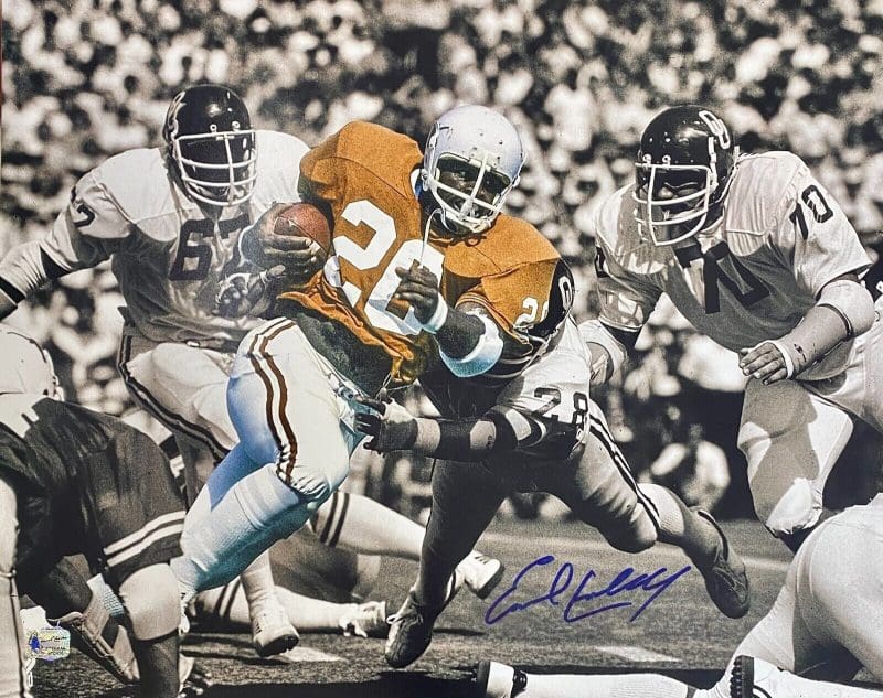 Earl Campbell Signed Autographed 16x20 Photo EC Exclusive Hologram 17 TEXAS