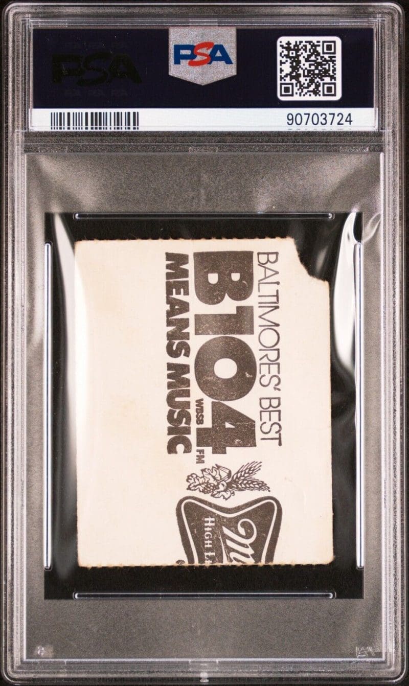 Hulk Hogan Signed 1984 WWF Wrestling Jul. 28 PSA Stub Good 2 Auto 10 Orndorff - Image 3