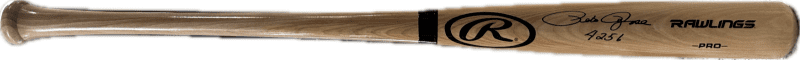 Pete Rose Signed Blonde Rawlings Pro Bat JSA & Pete Rose Hologram 4256