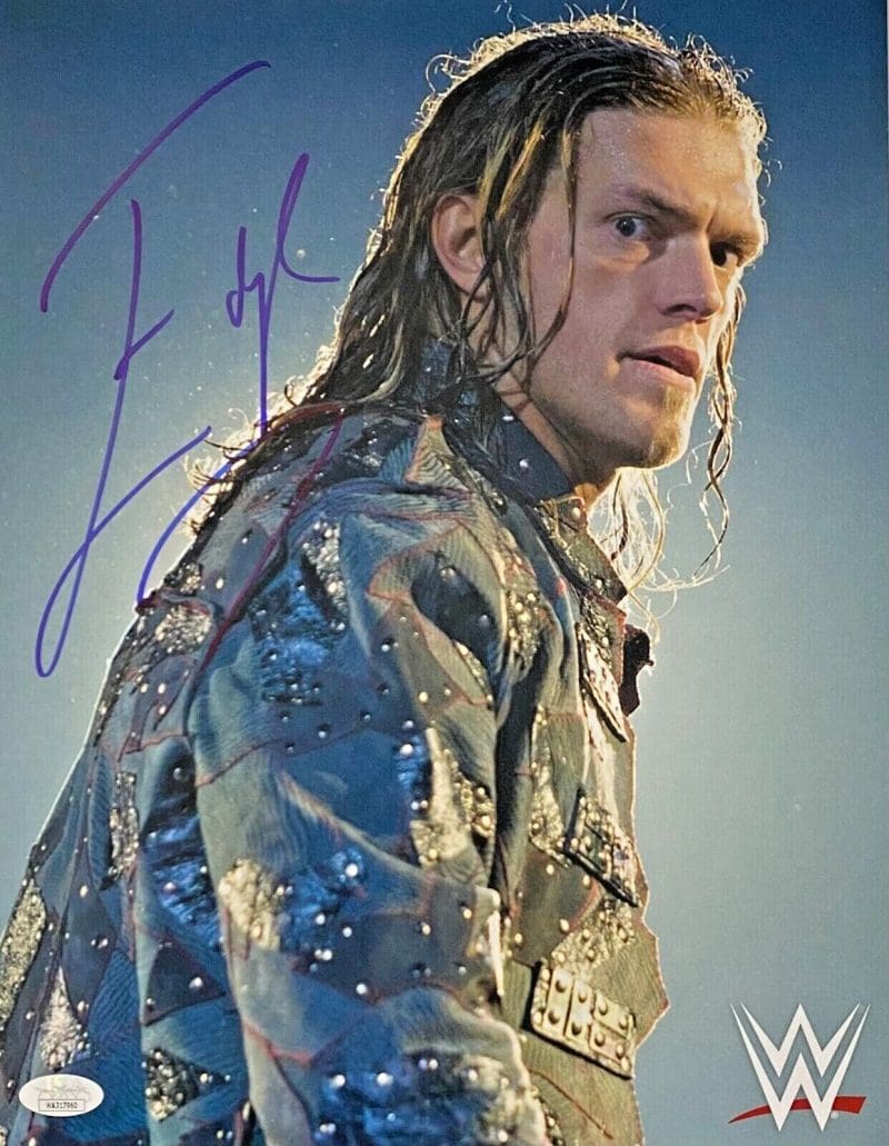 Edge Signed Autographed 11x14 Photo JSA Authenticated #6