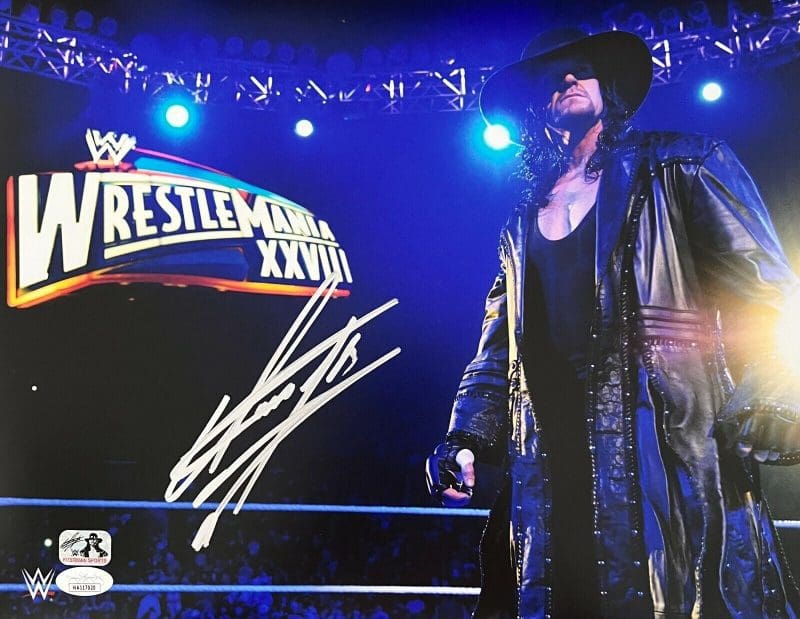 Undertaker Signed Autographed 11x14 Photo JSA Authenticated #2