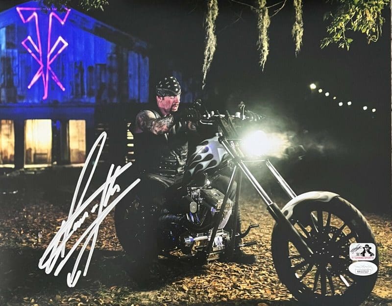 Undertaker Signed Autographed 11x14 Photo JSA Authenticated #5
