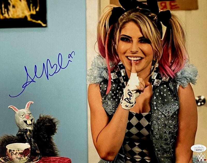 Alexa Bliss Signed Autographed 11x14 Photo JSA Authenticated #6