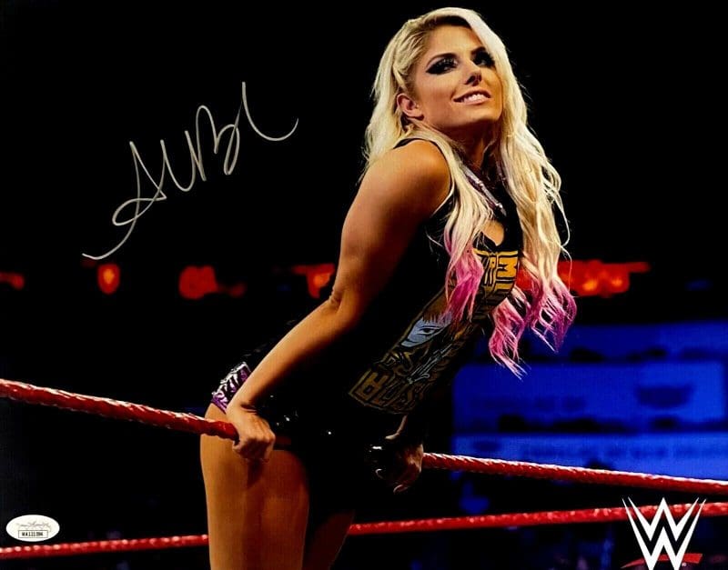 Alexa Bliss Signed Autographed 11x14 Photo JSA Authenticated #10