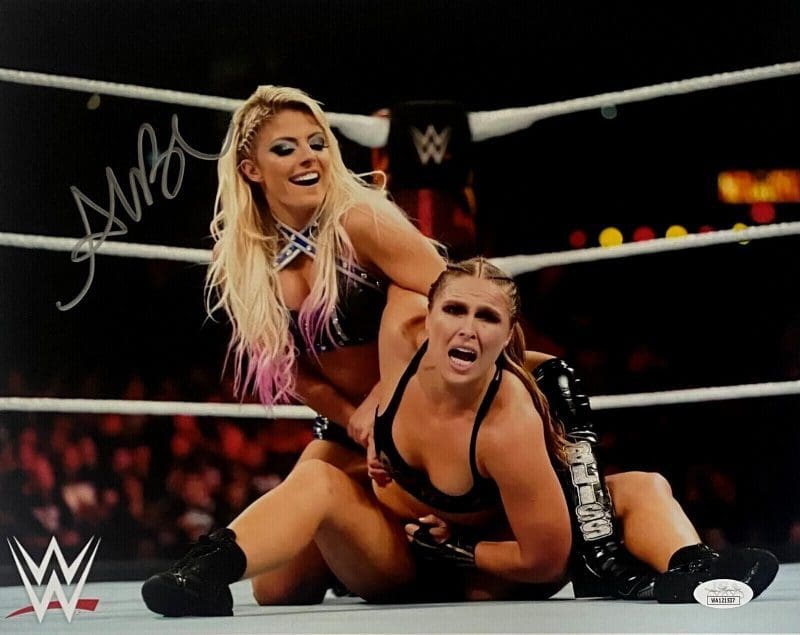 Alexa Bliss Signed Autographed 11x14 Photo JSA Authenticated #7