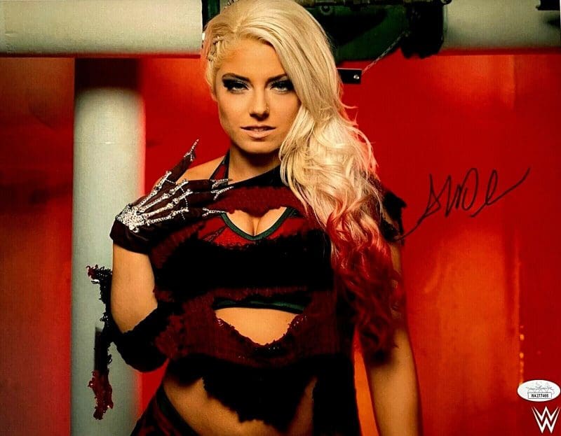 Alexa Bliss Signed Autographed 11x14 Photo JSA Authenticated #5
