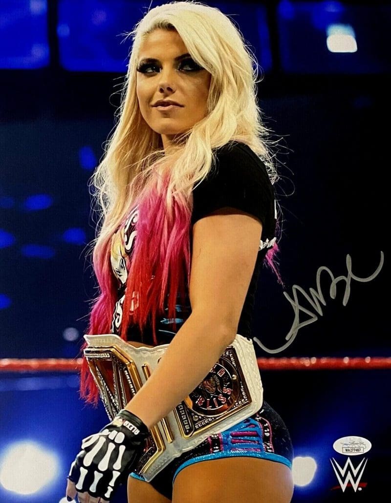 Alexa Bliss Signed Autographed 11x14 Photo JSA Authenticated #1