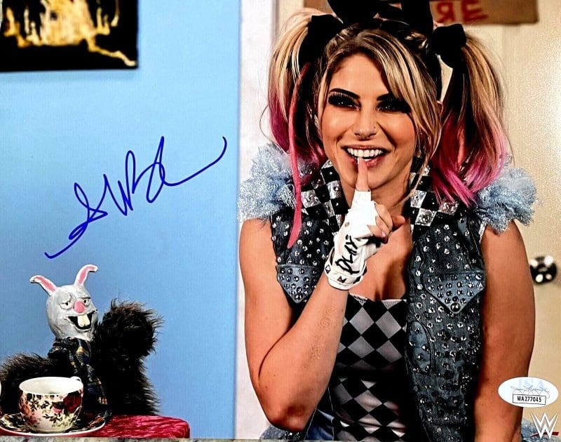 Alexa Bliss Signed Autographed 8x10 Photo JSA Authenticated #6