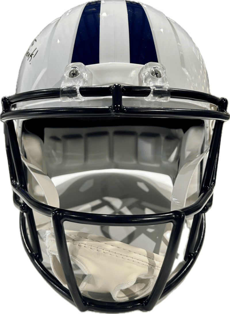 Jevon Kearse "The Freak" Signed Tennessee Titans Full Size Helmet JSA Auth White - Image 2