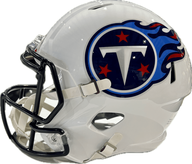 Jevon Kearse "The Freak" Signed Tennessee Titans Full Size Helmet JSA Auth White - Image 3