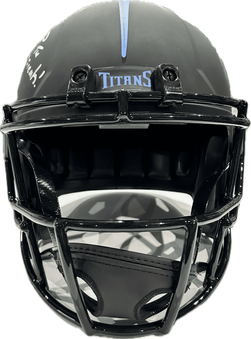 Jevon Kearse "The Freak" Signed Tennessee Titans Full Size Helmet JSA Eclipse - Image 2