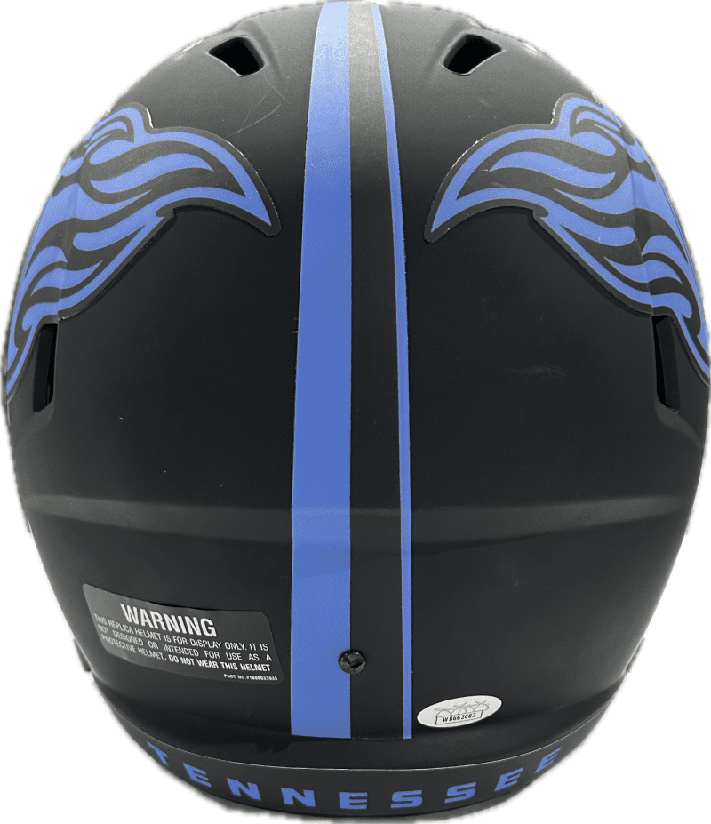 Jevon Kearse "The Freak" Signed Tennessee Titans Full Size Helmet JSA Eclipse - Image 4
