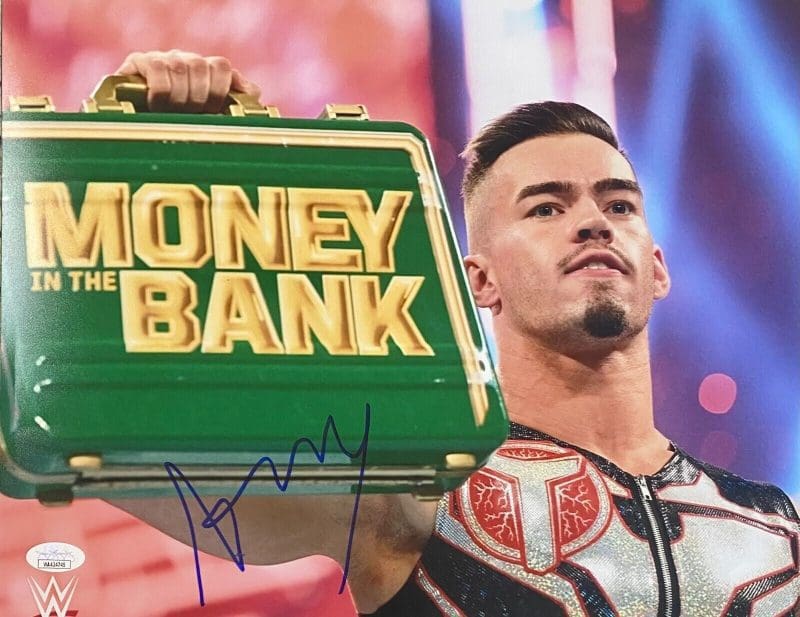 Austin Theory Signed Autographed 11x14 Photo JSA Authenticated #2