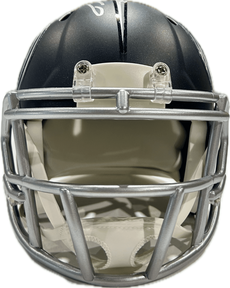 Jevon Kearse Signed Tennessee Titans Mini Helmet JSA Authenticated Blue - Image 2