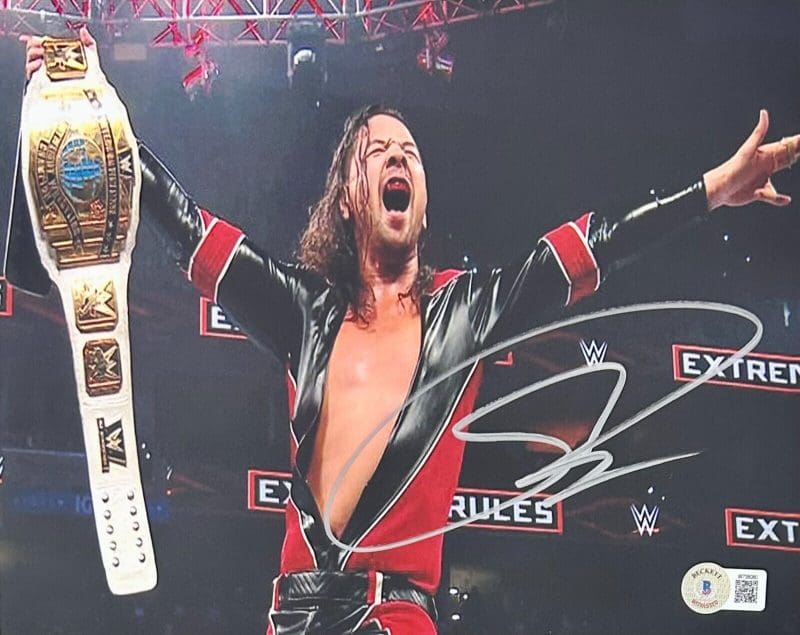 Shinsuke Nakamura Signed Autographed 8x10 Photo Beckett Authenticated #2