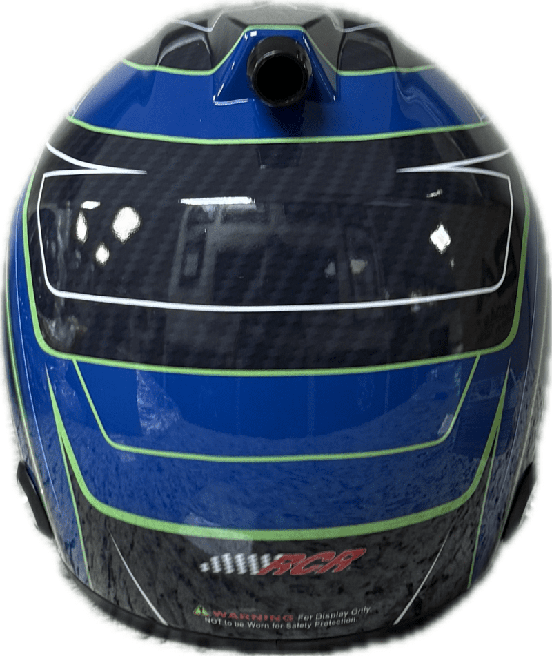 Kyle Bush Signed 2024 Zone Pouches RCR Full Size NASCAR Helmet Pristine Authen - Image 3