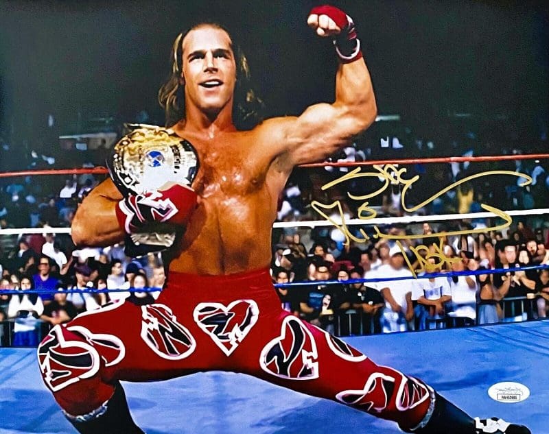 Shawn Michaels Signed Autographed 11x14 Photo JSA Authenticated 3