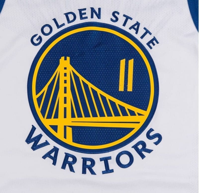 Klay Thompson #11 2022-23 Golden State Warriors Game Used Away Jersey - Image 3