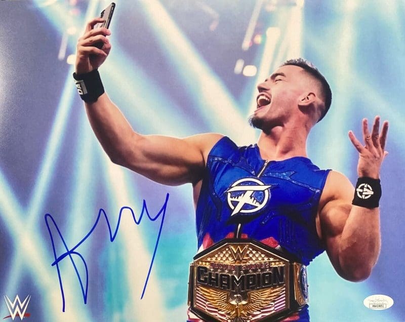Austin Theory Signed Autographed 11x14 Photo JSA Authenticated #6