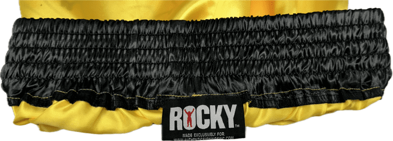 Sylvester Stallone Signed Rocky III Trunks Beckett Authenticated - Image 3