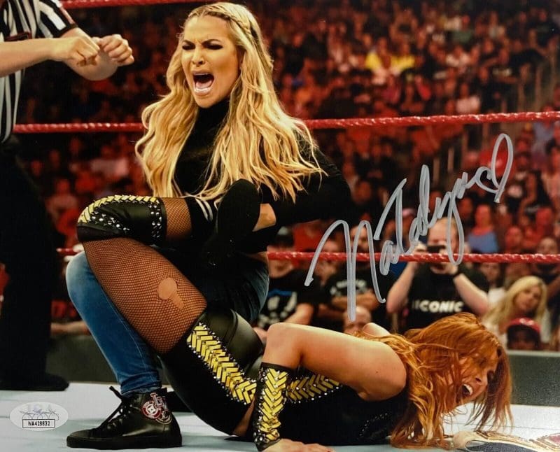 Natalya Signed Autographed 8x10 Photo JSA Authenticated  #3