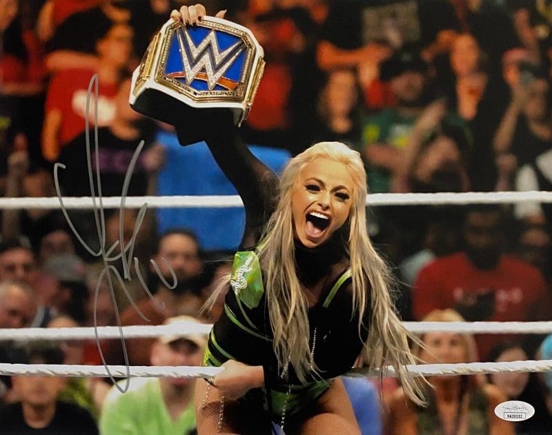 Liv Morgan Signed Autographed 11x14 Photo JSA Authenticated #8