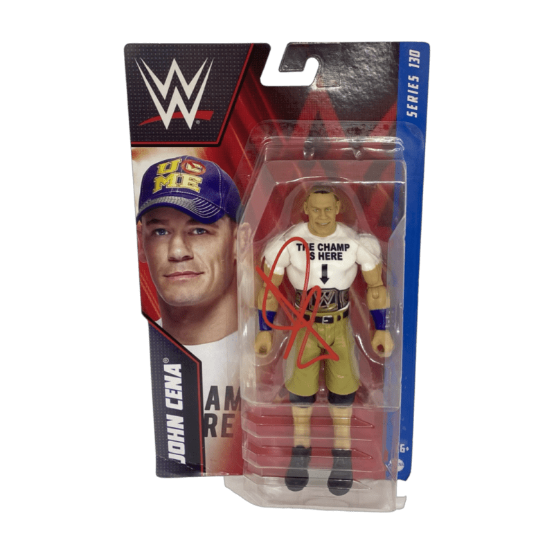 John Cena Signed Autographed Action Figure JSA Authenticated  Series 130