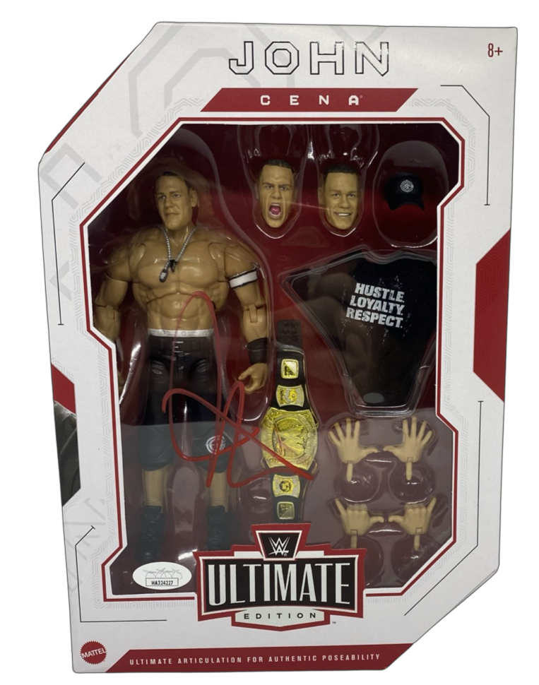 WWE ジョンシナ John Cena 限定フィギュア 直筆サインプレート