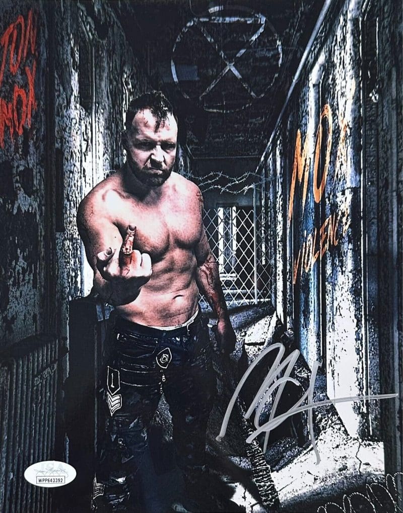 Dean Ambrose Jon Moxley Signed Autographed 8x10 Photo JSA Authenticated  #2 AEW