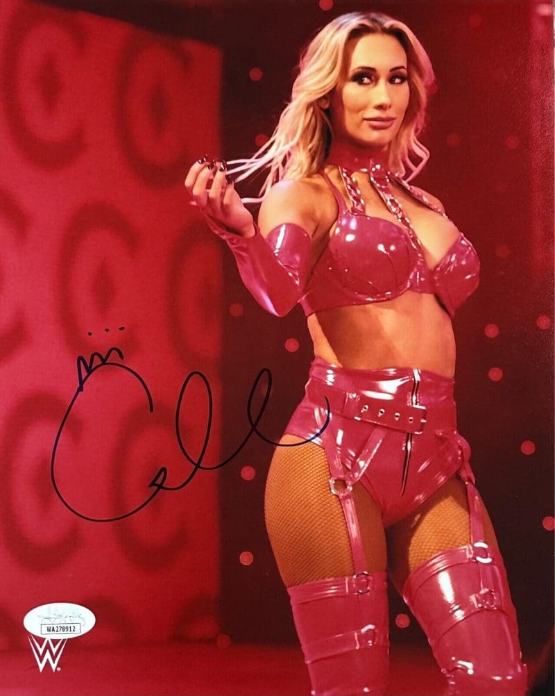 Carmella Signed Autographed 8x10 Photo JSA Authenticated #9