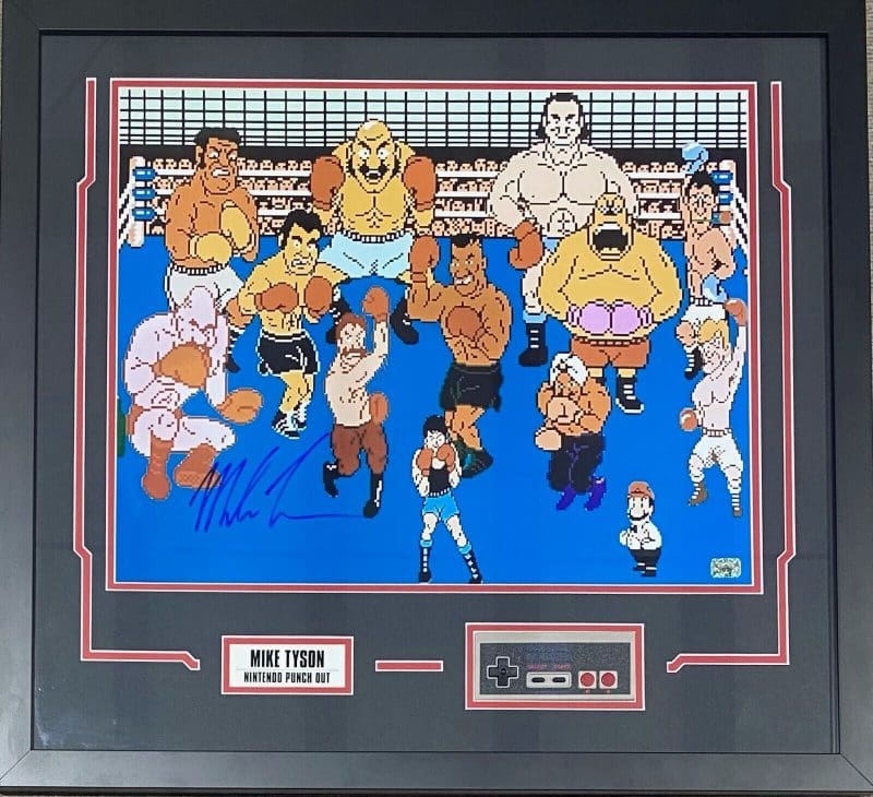 Mike Tyson Signed Autographed 16x20 Framed Photo Tyson Exclusive Hologram PO 2